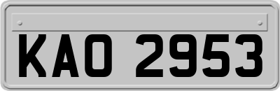 KAO2953