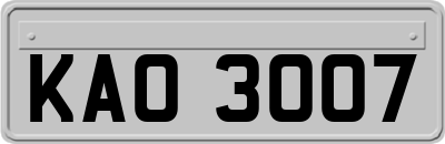 KAO3007