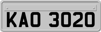 KAO3020
