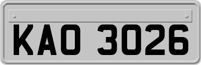 KAO3026