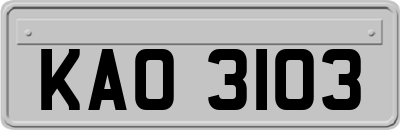 KAO3103