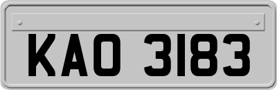 KAO3183