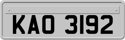 KAO3192