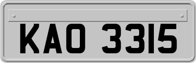 KAO3315