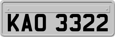 KAO3322