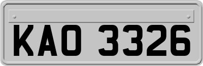 KAO3326