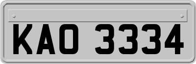 KAO3334