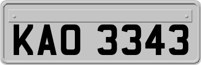 KAO3343