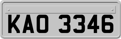 KAO3346