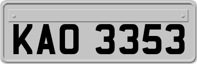 KAO3353
