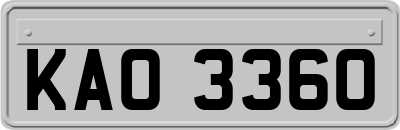 KAO3360