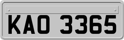 KAO3365