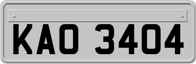 KAO3404
