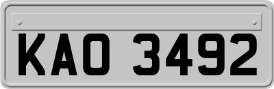 KAO3492