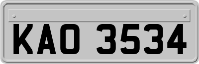 KAO3534