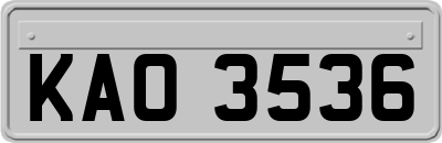 KAO3536