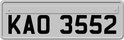 KAO3552