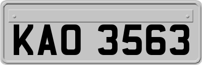 KAO3563