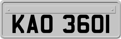 KAO3601