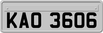 KAO3606