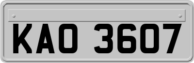 KAO3607