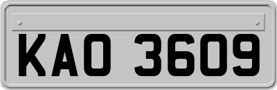 KAO3609