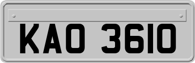 KAO3610