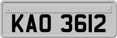 KAO3612