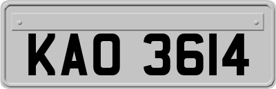 KAO3614