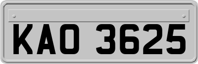 KAO3625