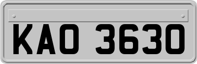 KAO3630