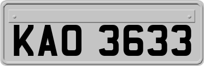 KAO3633