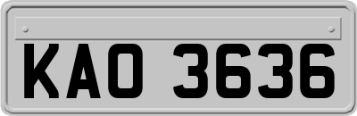 KAO3636