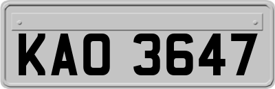 KAO3647