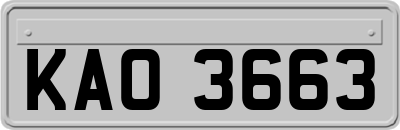 KAO3663