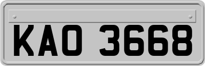 KAO3668