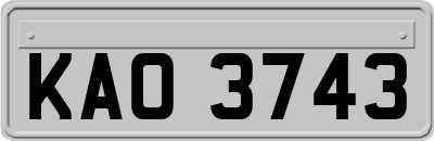 KAO3743