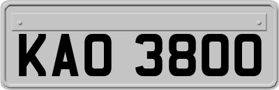 KAO3800