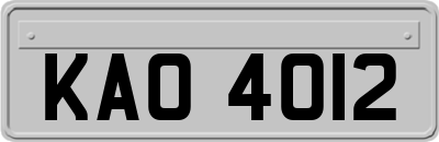 KAO4012