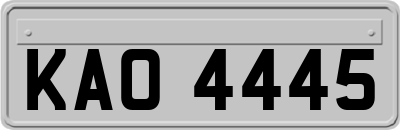 KAO4445