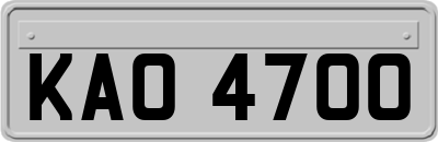KAO4700