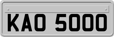 KAO5000