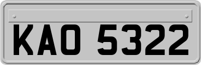 KAO5322