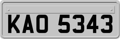 KAO5343