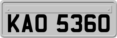 KAO5360