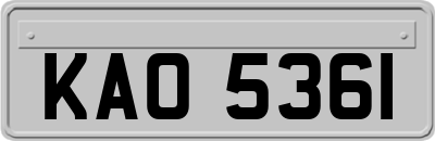 KAO5361