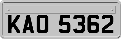 KAO5362