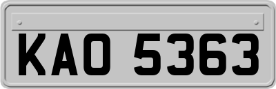 KAO5363