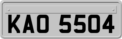 KAO5504