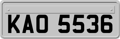 KAO5536